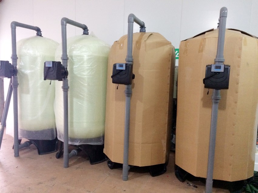 1噸/小時離子交換設備/離子交換純水機/離子交換純化水設備